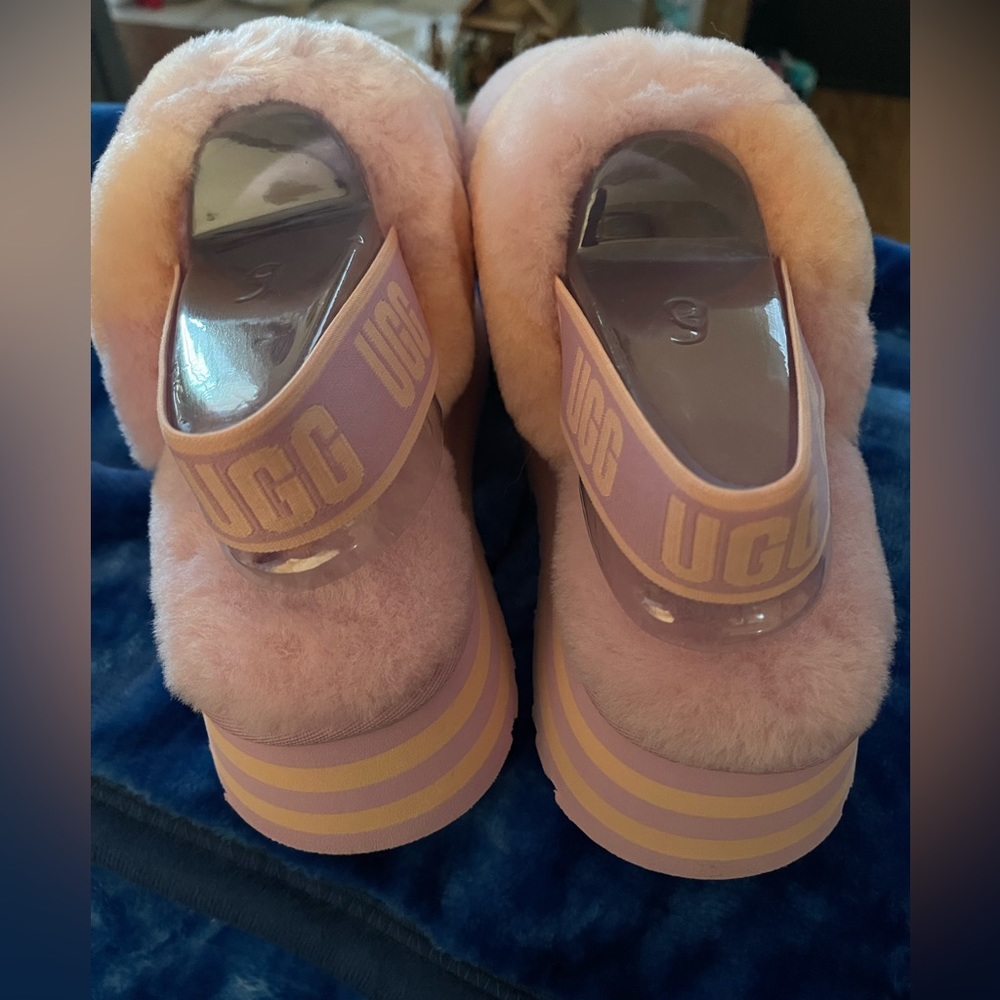 Ugg disco stripe slide